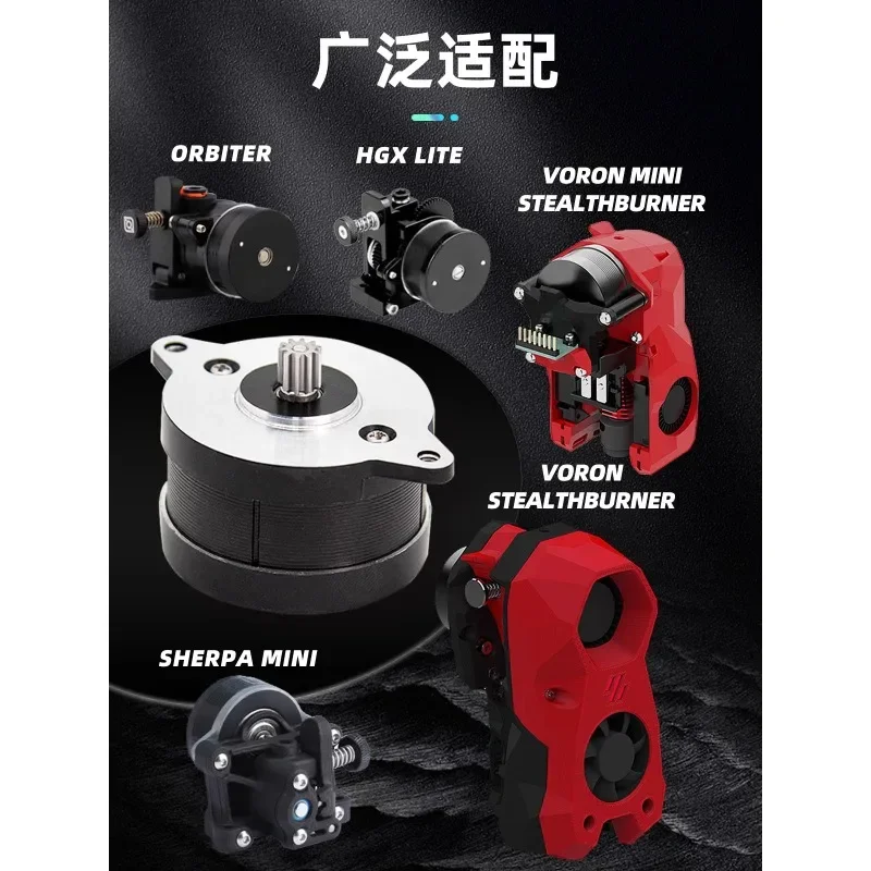 Nema14 H класс термостойкий оладий десять зубцов круглый шаговый двигатель 36 мм