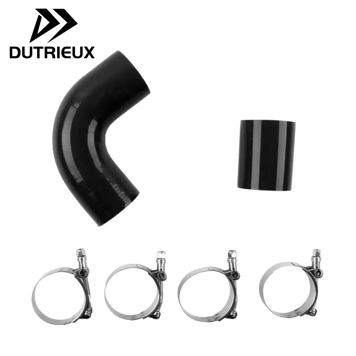 Фото Для 2002-2017 Subaru WRX STI Forester XT силиконовый шланг Y-образной трубы интеркулера с верхним креплением №4