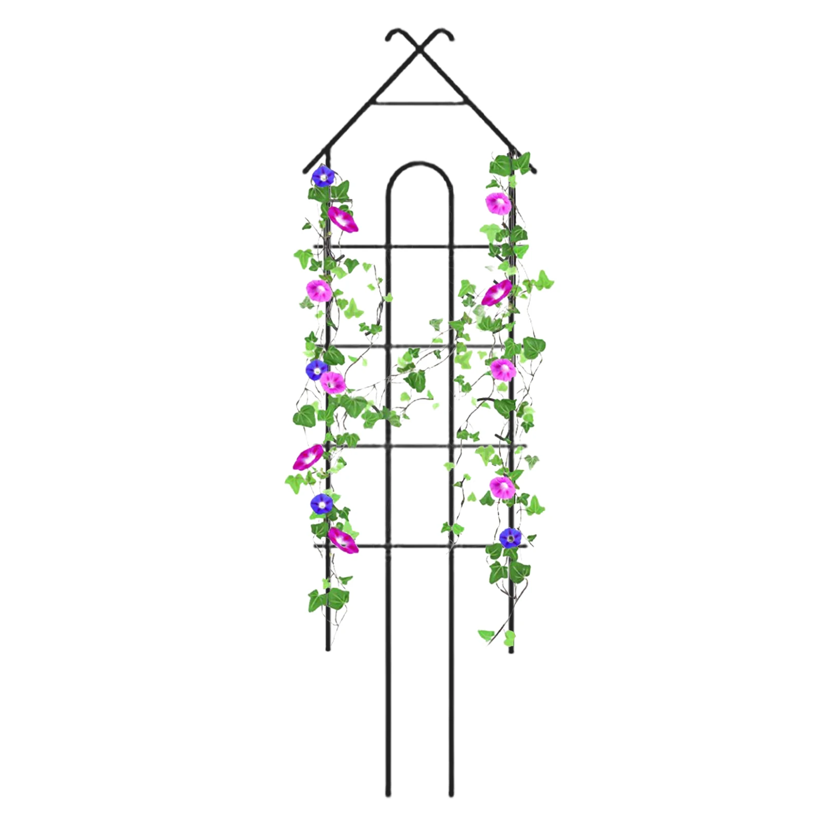 

Уличная решетка для растений, металлическая решетка для сада, подставка для альпинизма, прочная подставка для растений, подставка для лозы, ...