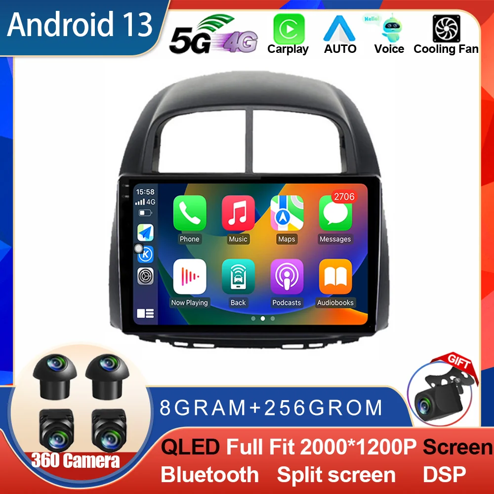 Android 14 для Toyota Passo Daihatsu 2006 2007 2008-2011 4G автомобильный мультимедийный GPS 2din авторадио 13