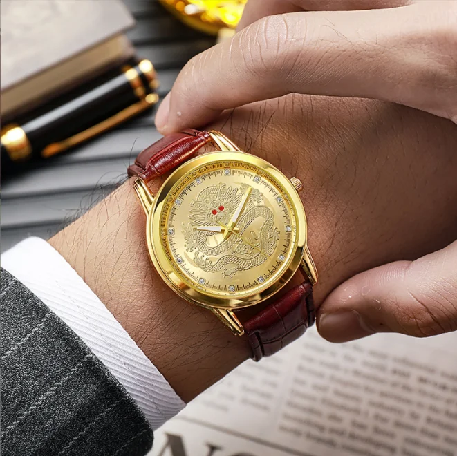 

Классические часы с циферблатом, Модные Аналоговые наручные часы Qiartz для мужчин, простые часы, классические золотые часы