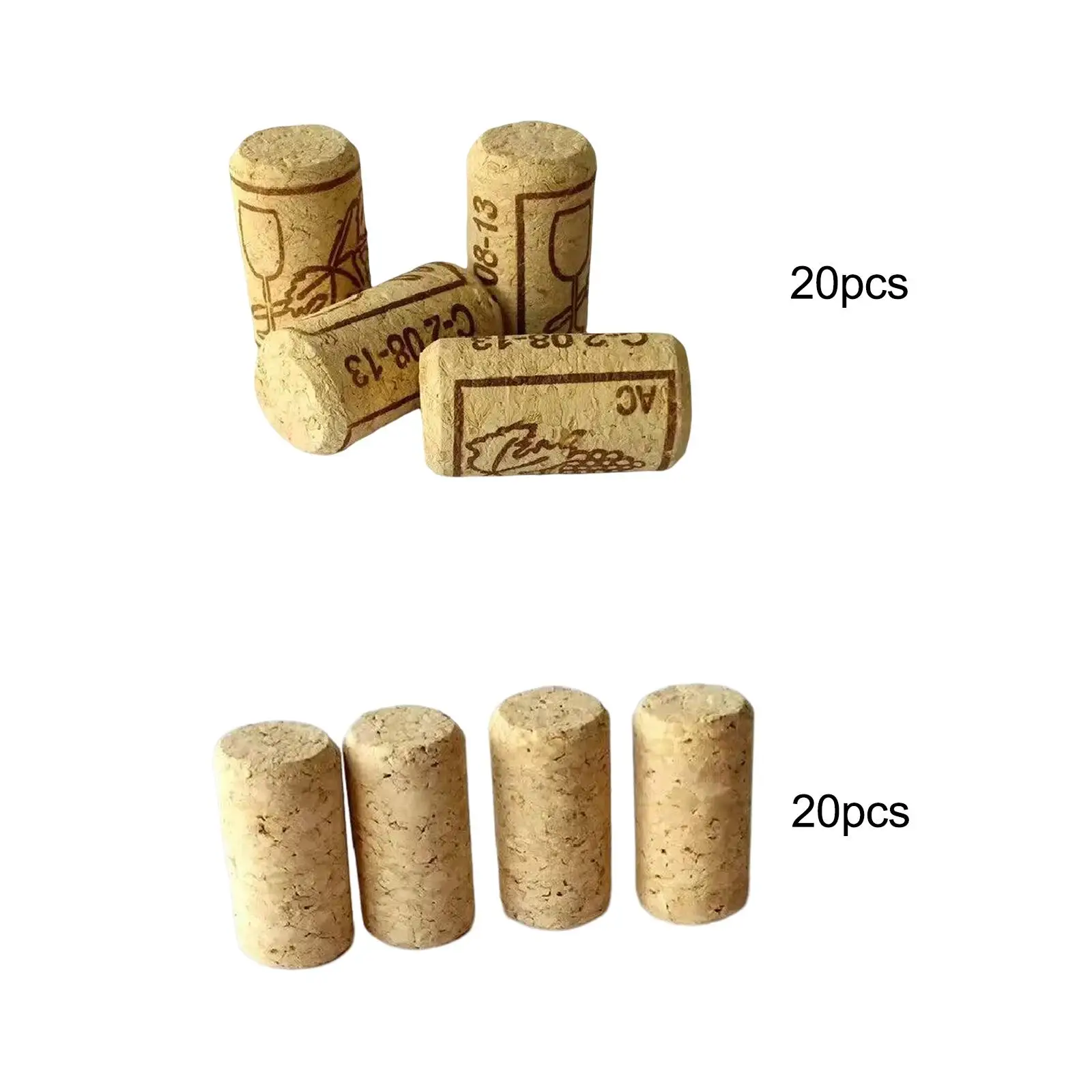 

20 шт., деревянные пробки для вина
