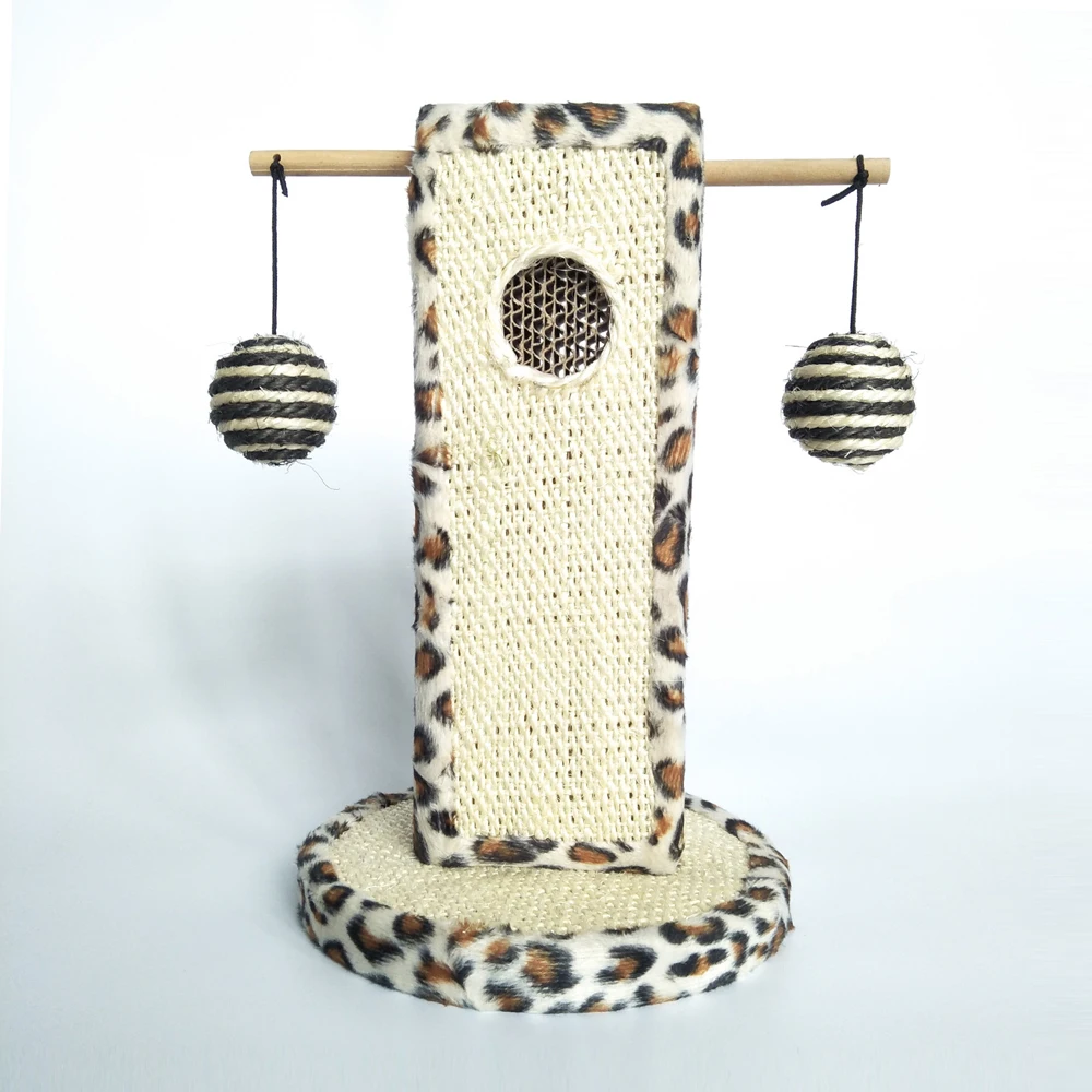 

Sisal Cat Scratching Post Cat Scratcher Claw Sharpener Wearable Won't Fall Cat Cat Climbing Shelf Cat Funny Supplies Toys
