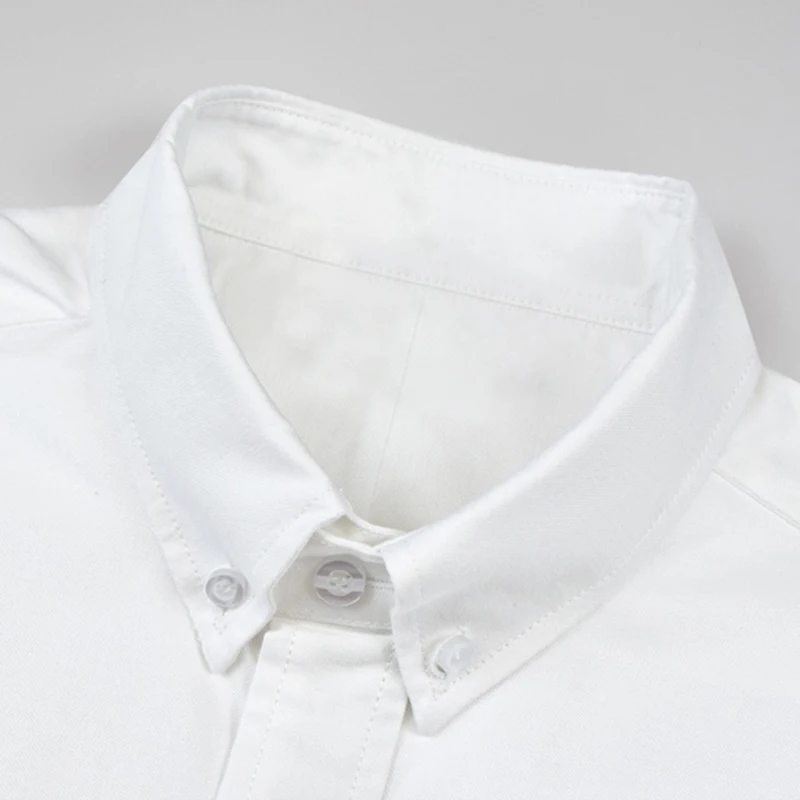TB THOM Men's Shirt Clothing Fashion Striped Pocket Short Sleeve Slim Casual Summer Men's Clothing Poplin Cotton Women's Shirts