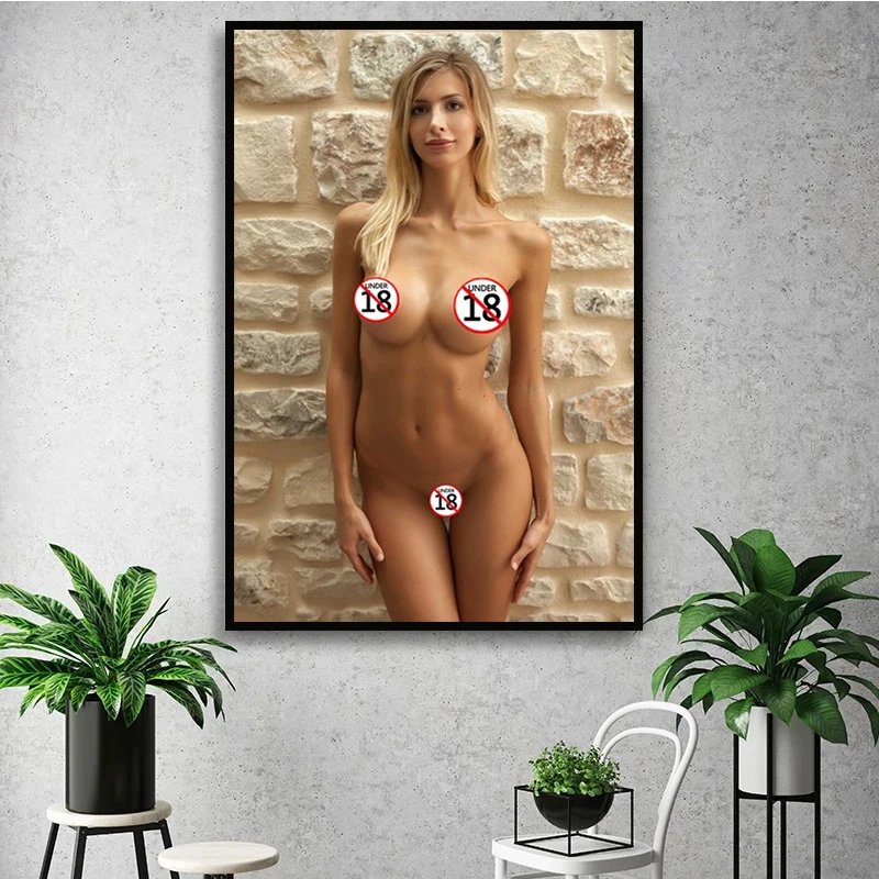 Сексуальная женщина пляж Девушка Художественная модель обои холст картина