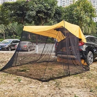 car rear extension sunshade tent vehicle trunk side awning suv off road outdoor canopy camping trunk side camping tent
