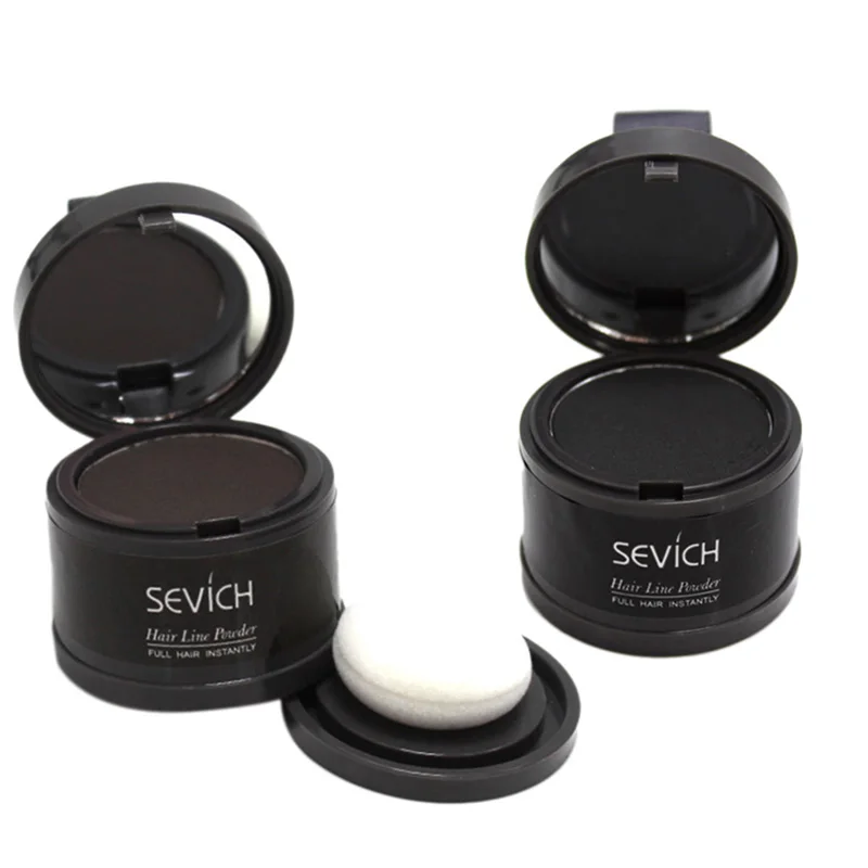 

Sevich 2 Pcs Magic Natural Hair Cover Up Powder Hairs Root Line Conceal Pang Shadow 7 Colors Dark Brown & Black