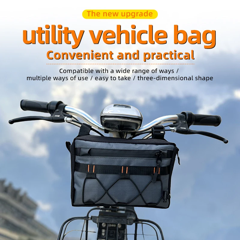 

Multi-function Vehicel Bag Bike & Motorcycle handlebar Bag Waterproof Material Color CTO Bicycle&Motorcycle accessories