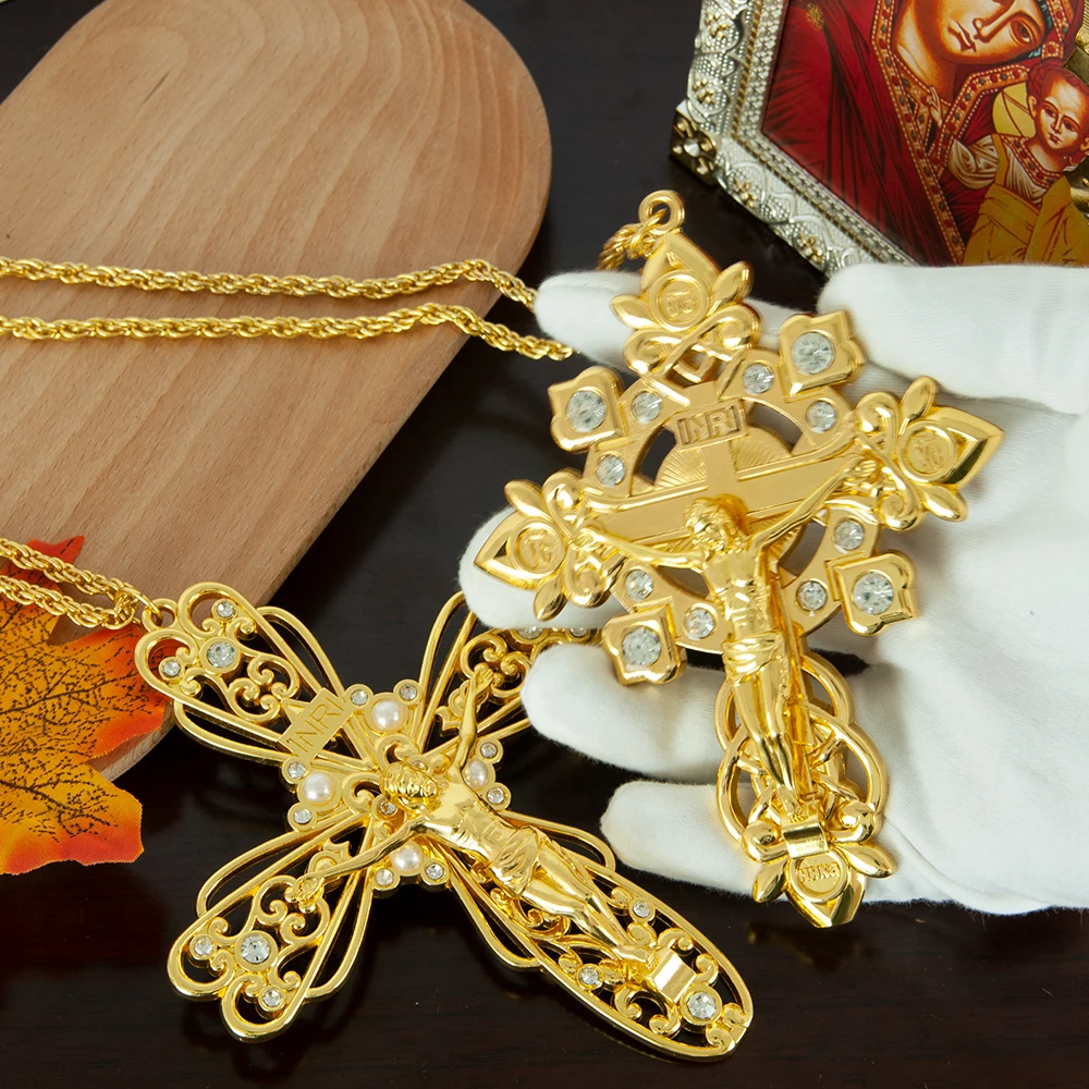 Подвеска в виде креста православная