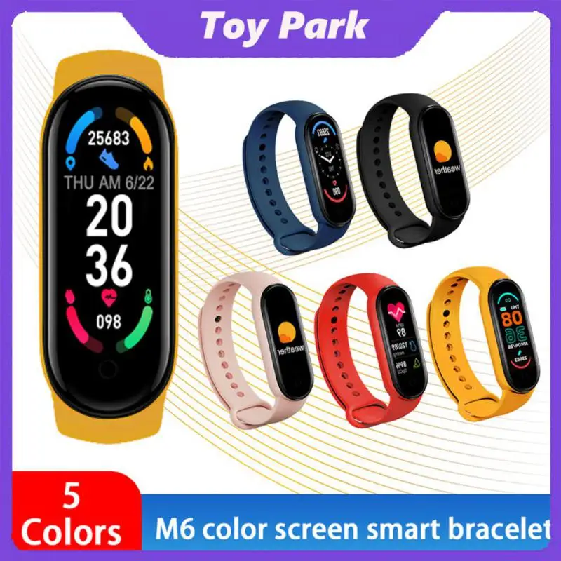 

Message Reminder Tracker Sport Mode Sleep Monitoring Smart Bracelet Waterproof Color Screen Smart Watch For Mobile Phone 80mah
