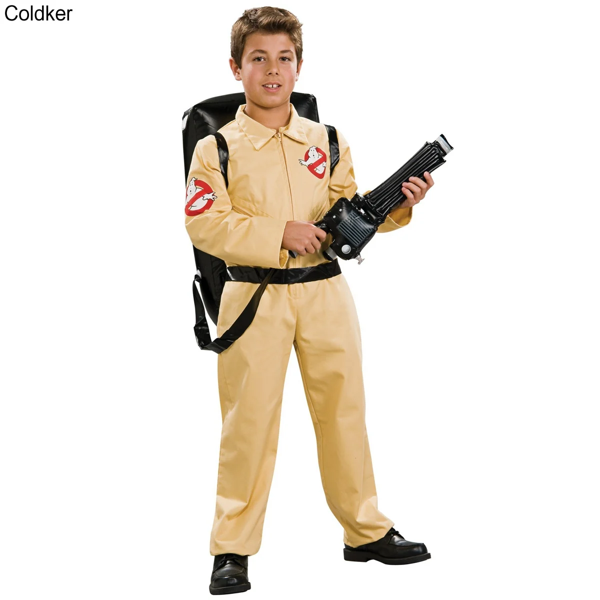 

Movie theme Ghostbuster Cosplay Romper for Kids Halloween Costumes Fashion Lapel Child Jumpsuit Stage Performance Clothing New