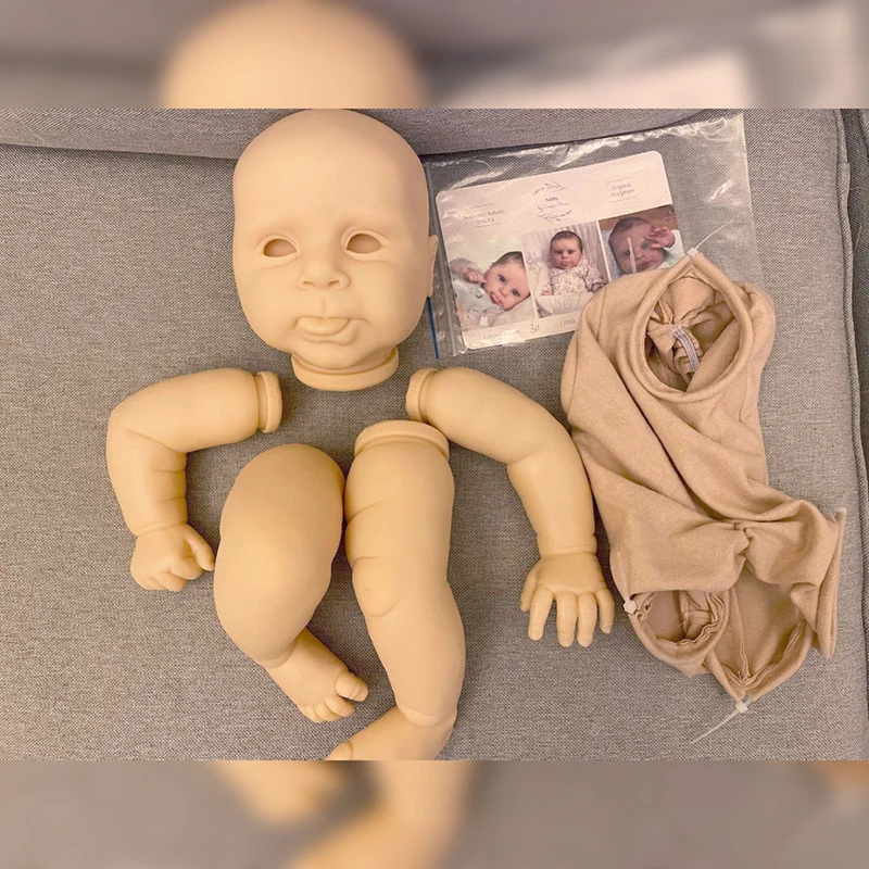

20.5inch Reborn Baby Blank Kit Sebby By Cassie Brace Soft Touch Lifelike DIY Parts With COA