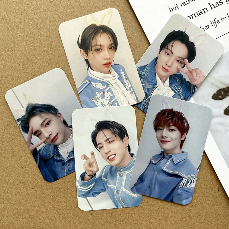 Kpop Idol 8Pcs/Set Lomo Card Stray Kids Super Arena Postcard Album New Photo Print Cards Picture Fans Gifts Collection - купить по