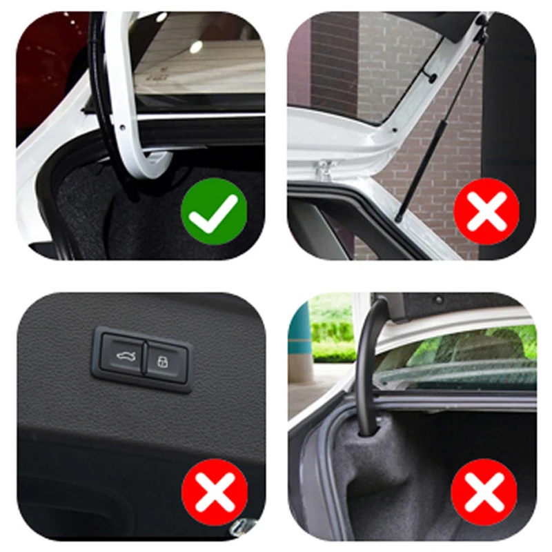 Универсальная пружина для задней двери автомобиля для VW Passat B7 CC Jetta MK6 Golf 7 Sagitar Rear Tailgate Automatic Support Device Accessories On.