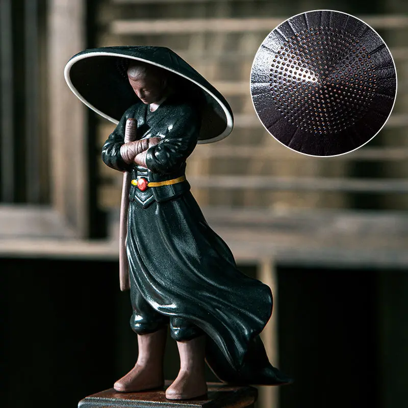 

Tea Filter Raw Ore Purple Sand Tea Pet Jianghu Chivalrous Tea Table Table Decoration Tea Tea Filter Tea Ceremony Tea Play