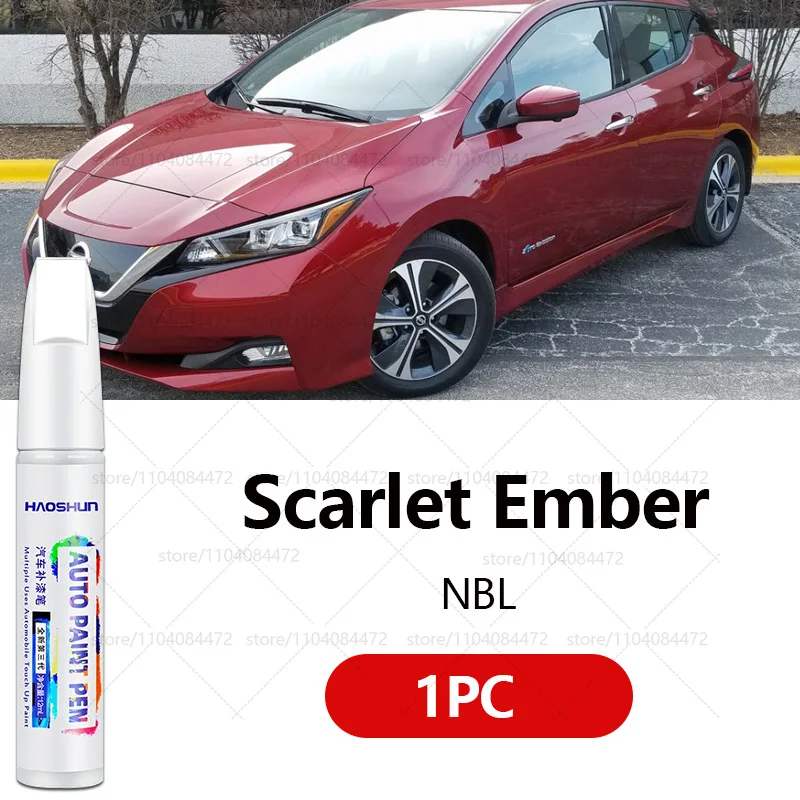 

Ручка для ремонта автомобильной краски для Nissan Leaf 2010-2025, аксессуары для ремонта царапин, синий RAY, белый QAK Sliver K23, черный KH3