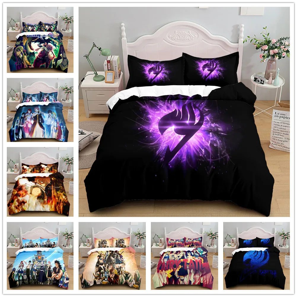 Комплект из пододеяльника и постельного белья с принтом страстных комиксов