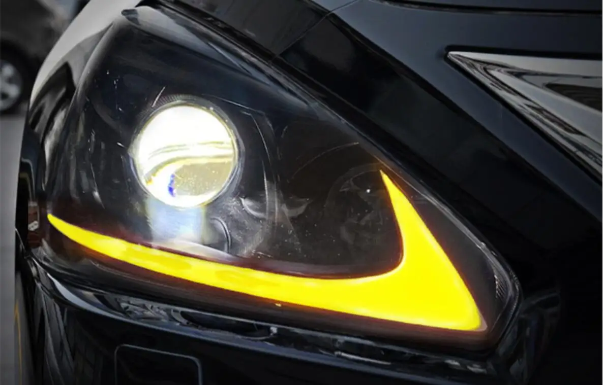 Фото Автомобильный передний фонарь для Nissan Teana, фара ALTIMA LED 2013 ~ 2015y, автомобильные аксессуары DRL, противотуманные фары для Nissan Teana №2