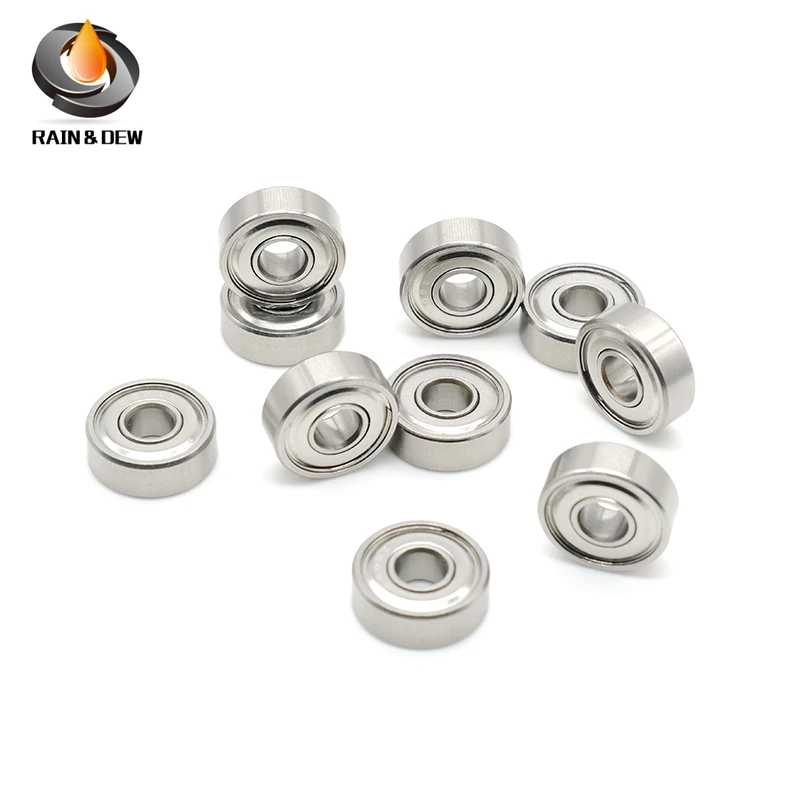 

10Pcs High Quality S625ZZ ABEC-9 5x16x5 mm 625 Stainless Steel Ball Bearing