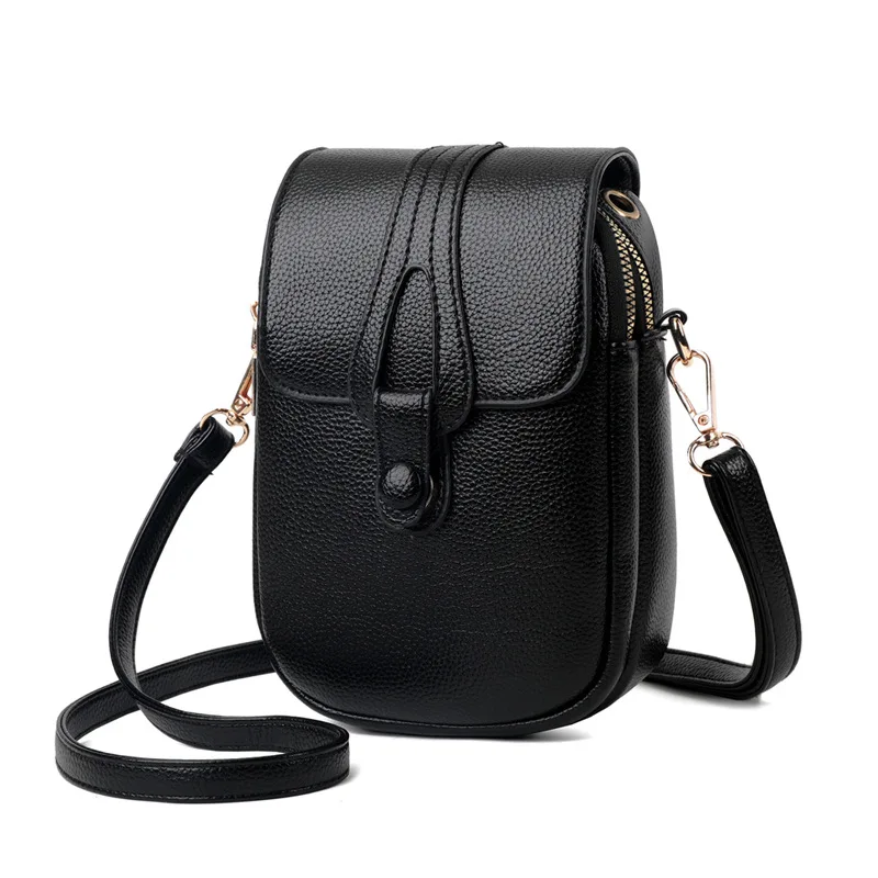 FUNMARDI Fashion Small Crossbody Bag For Women PU Leather Shoulder Bags Phone Purse Flap Messenger Bag Handbags Pouch WLHB2787