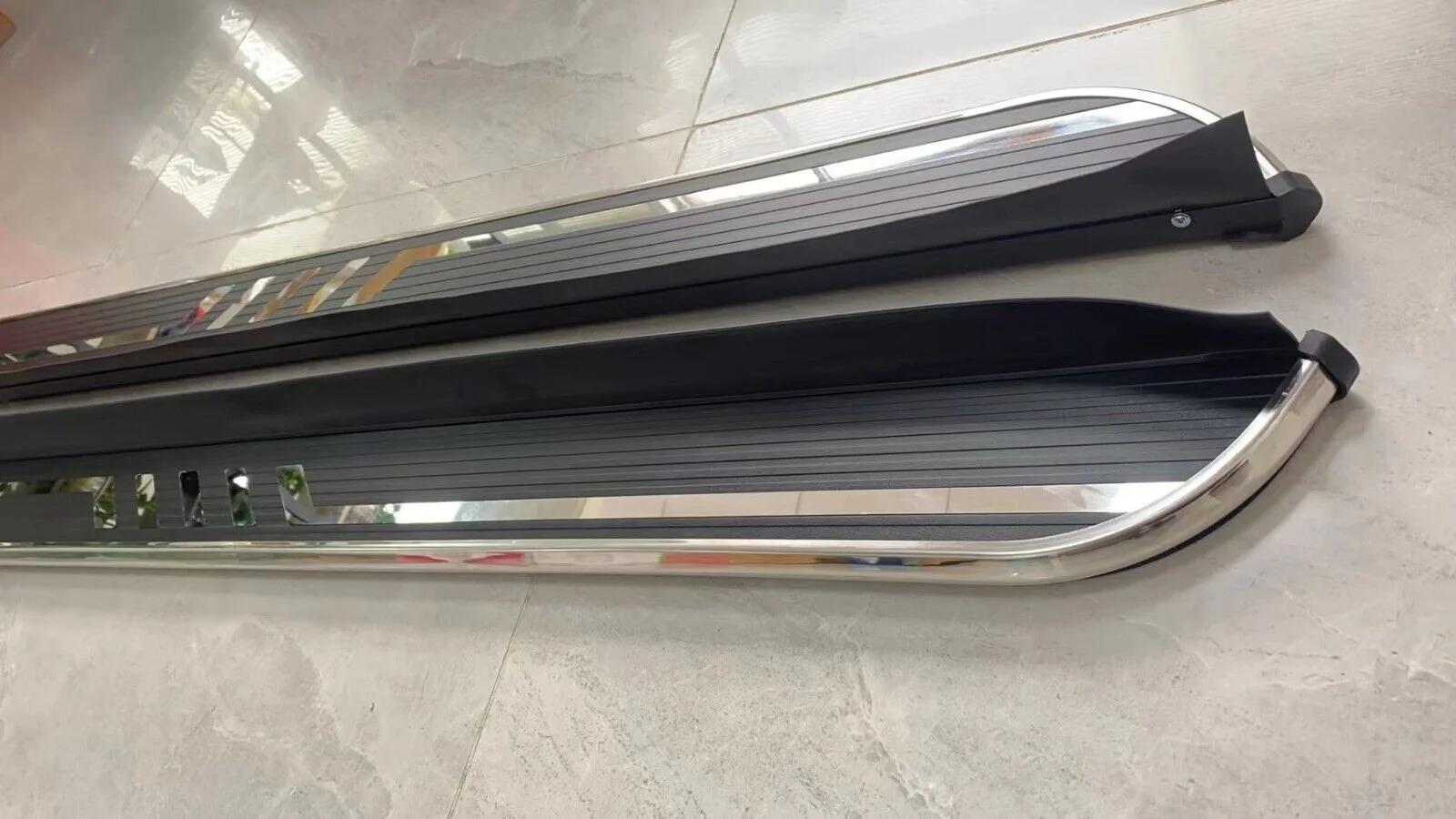 2 шт. алюминиевые шаговые поддоны с кронштейнами для Genesis GV80 JX1 2021-2024