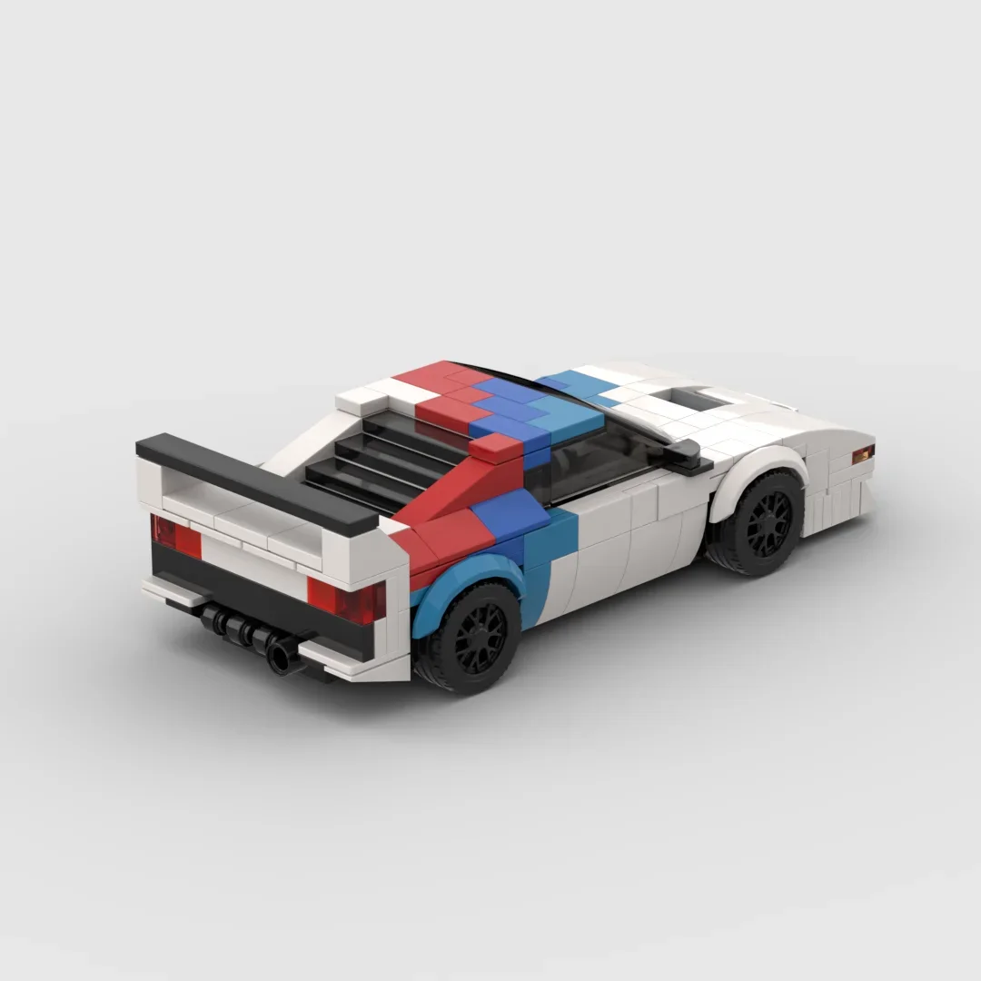Гоночный спортивный автомобиль MOC первого поколения M1 скоростной чемпион гонщик