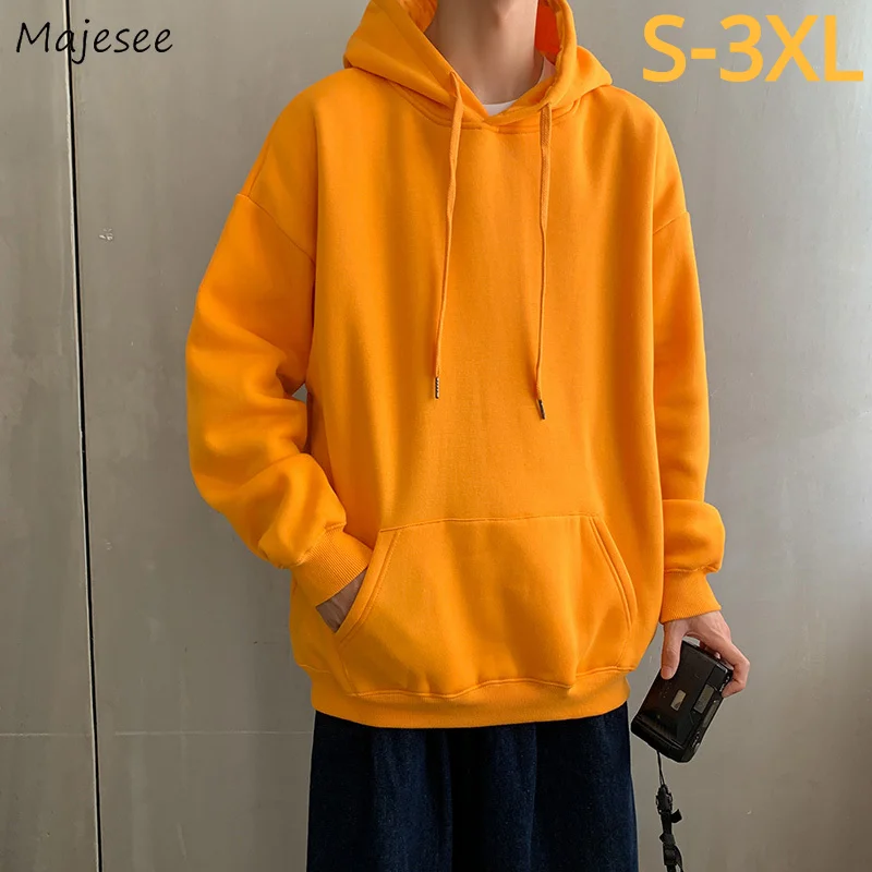 

8 Colors Hoodies Men Sweatshirts S-3XL Collage Couple BF Harajuku High Street Hooded Top Clothing Teenager Japanese Autumn Cozy