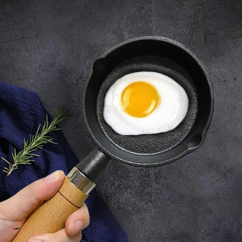 

Mini Nonstick Frying Pan Poached Protable Egg Pancakes Stir-Fry Omelette Household Small Kitchen Cooker Cookware Breakfast Tools