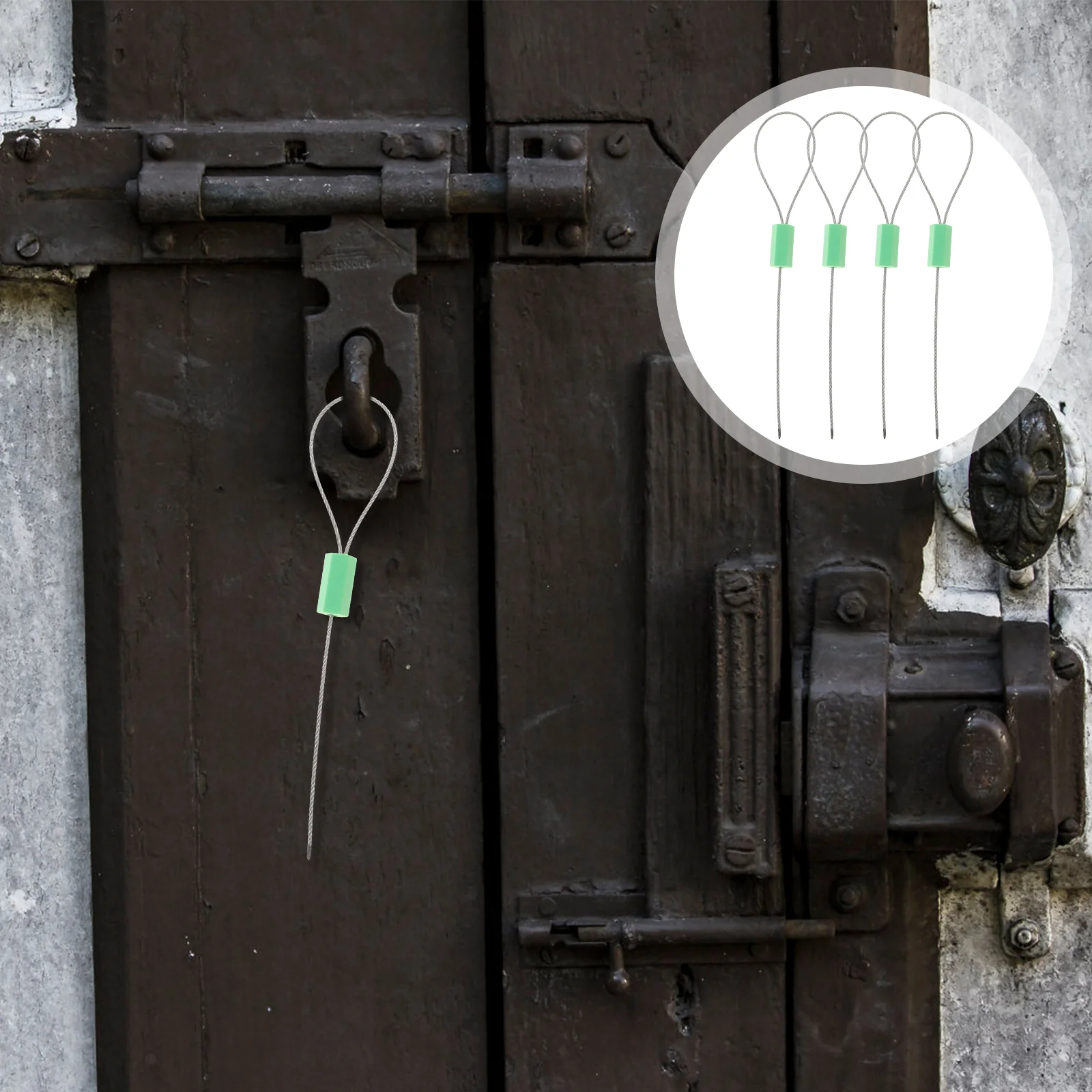 

10 шт., пластиковые защитные этикетки для кабелей