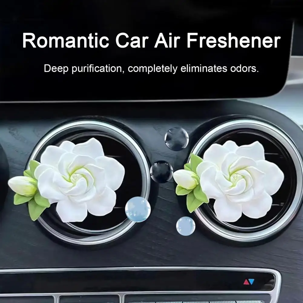 

Car Air Freshener Auto Diffuser Gardenia Aromatherapy Essential Oil For Relaxing And Refreshing Drive