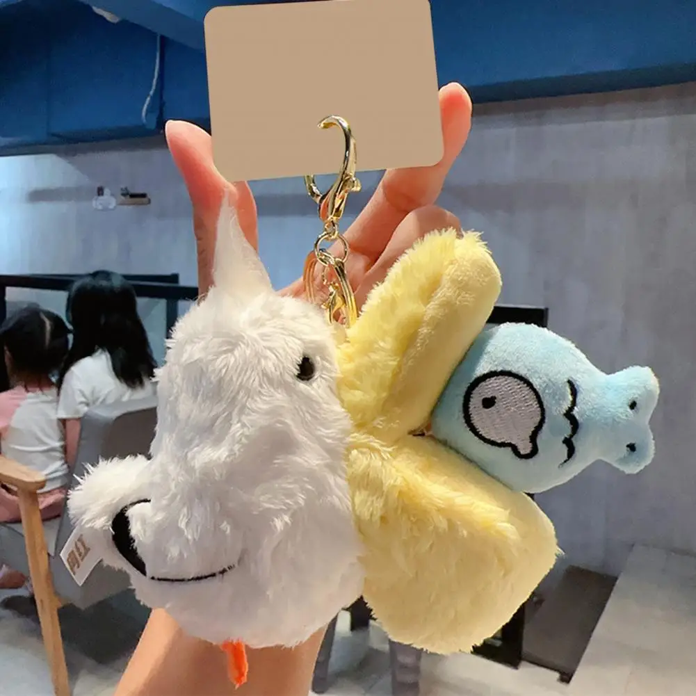 Мягкая плюшевая игрушка Pelican с рыбками детская милая мультяшная кукла брелок для