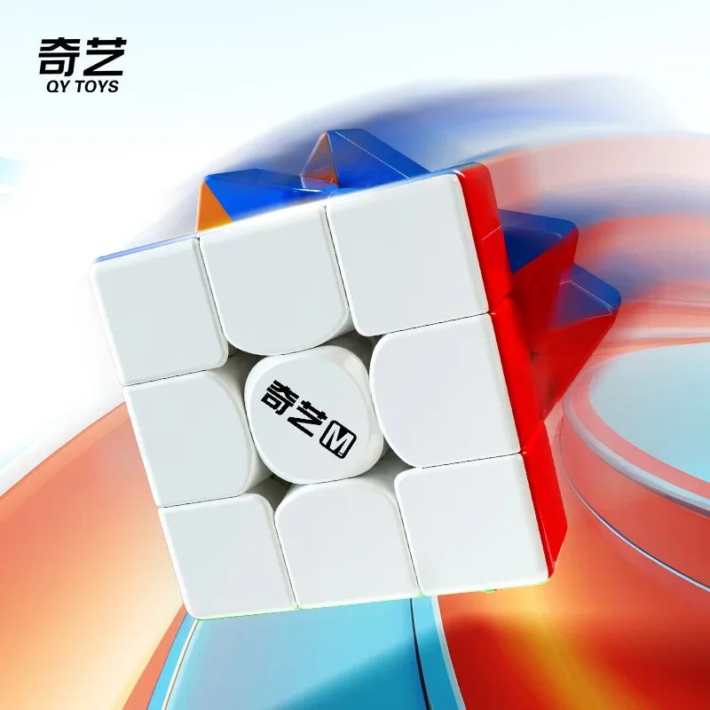 Пикуб QiYi M PRO Elite 3x3 Магнитный Магический Куб Без Наклеек Скоростная