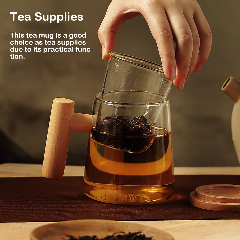 

Tea Mug Water Cup Home Supplies Fine Workmanship Compact Size Long-lasting Filter Household Accessories Sweet Gift