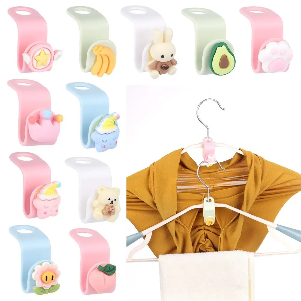 

Storage Rack Wardrobe Cloakroom Saving-Space Connector Cascading Hook Clothes Hanger Hanger Holder Closet Organizer