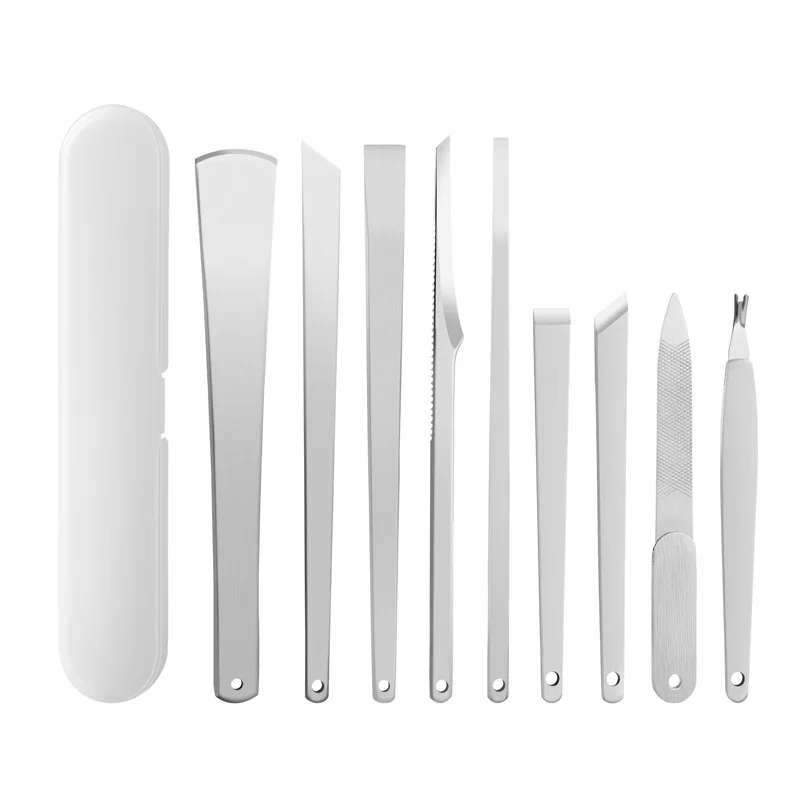 

Foot Toenail Repair Knife Set Remove Dead Skin Calluses Exfoliate Manicure Care Tools Feet Nail Ingrown Cuticle Scraper