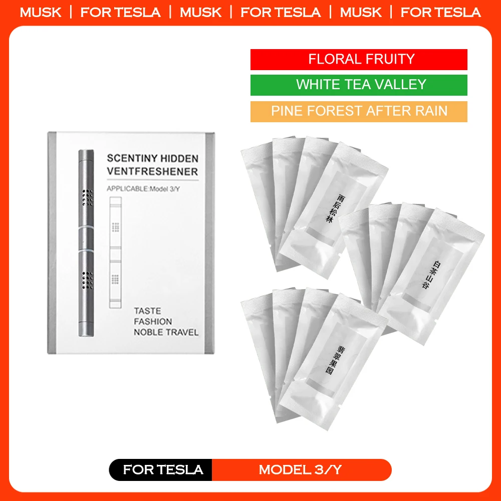Автомобильный освежитель воздуха для Tesla Model 3 Y 2022 приборная панель парфюмерный