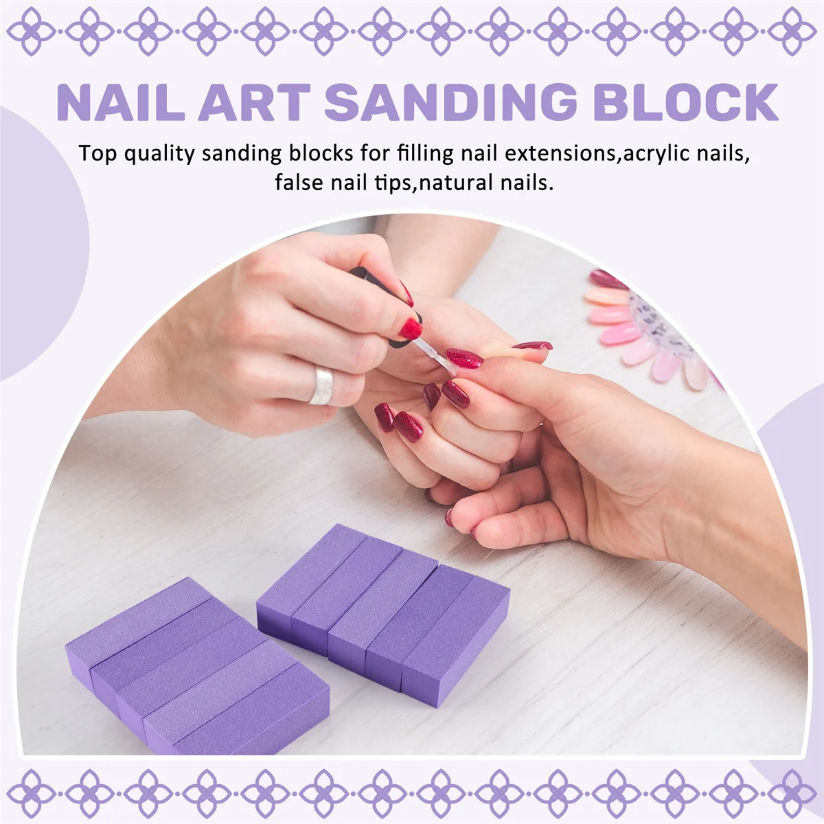 Суперпредложения 10 шлифовальных буферных блоков для полировки акриловые