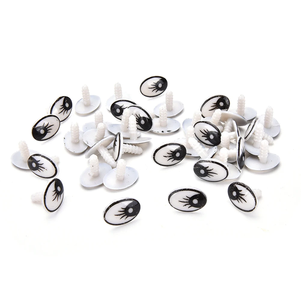 

2022 100Pcs/Set New DIY Plastic Cartoon Eyes For Kids Toys Bear Animal Dolls Puppet Eyes Supplies Hot Sell Wholesale