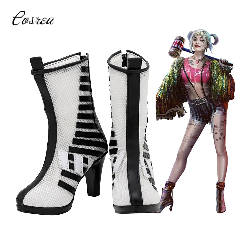 Ботинки на высоком каблуке женские ботинки для девочек птицы добыча клоун желтый