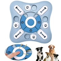 interactive dog puzzle toys slow feeder increase puppy iq food dispenser slowly eating nonslip bowl pet cat dogs training game