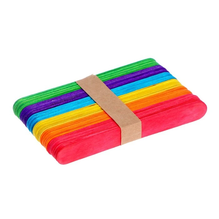 Счетные палочки большие цветные (набор 50 штук) |