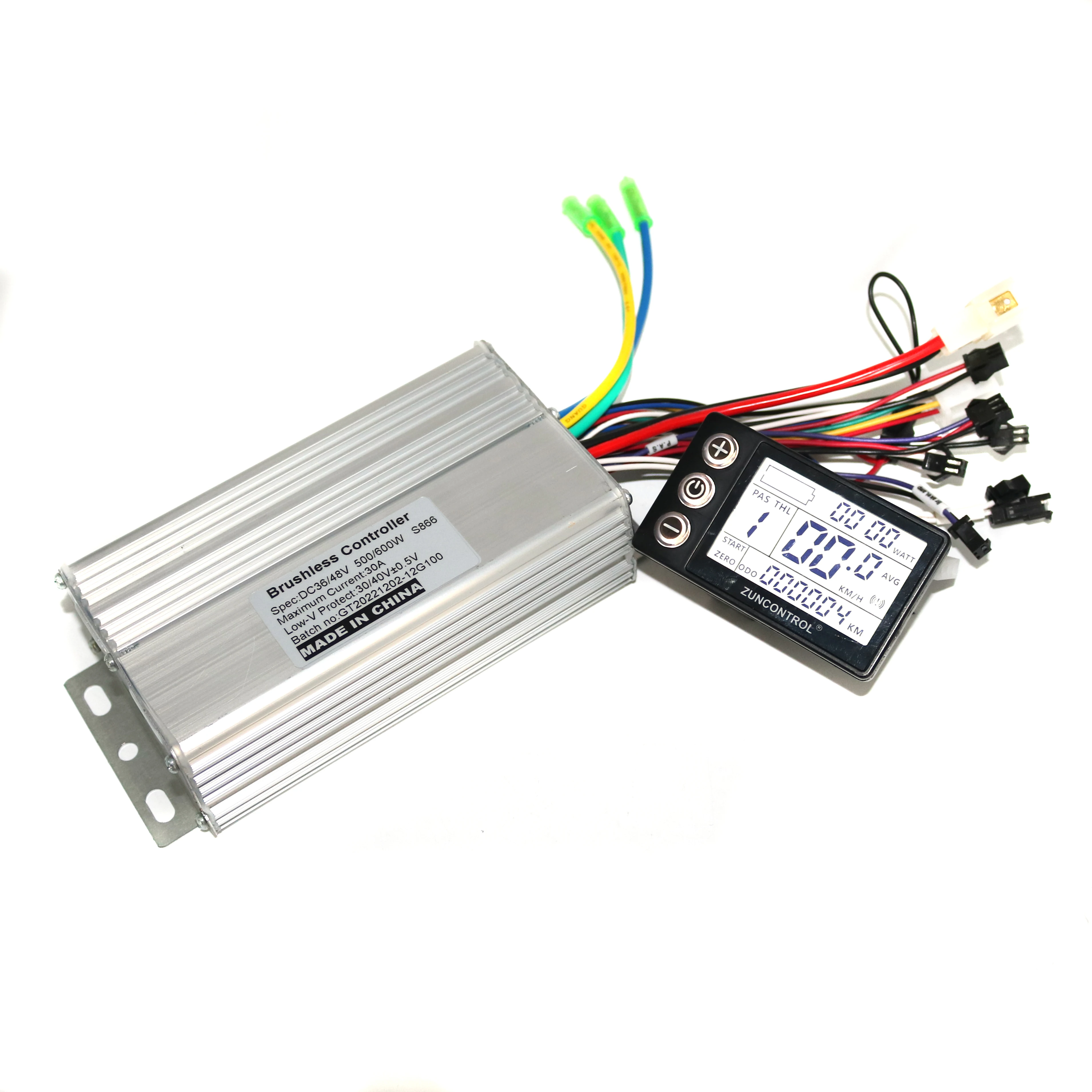 Контроллер двигателя GREENTIME для электровелосипеда бесщеточный драйвер скорости 24