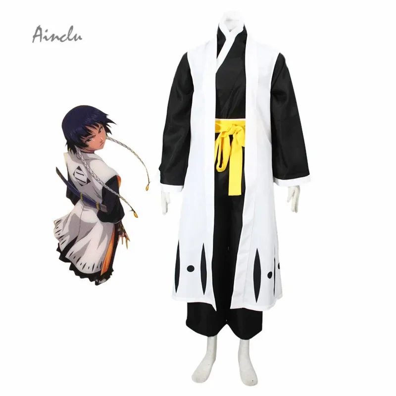 Ainclu Death Smart Soi Fon Bleach взрослый косплей костюм японский аниме для Хэллоуина и
