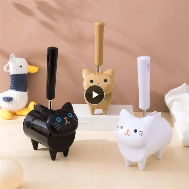 

Portable Tearable Roller Hair Removal Device Replaceable Hair Sticker Hair Sticking Device Cat Style Sticky Lint Brush Household