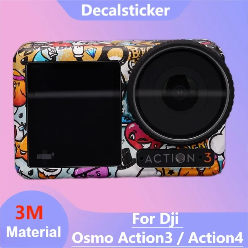 Виниловая наклейка для Dji Osmo Action3/Action4