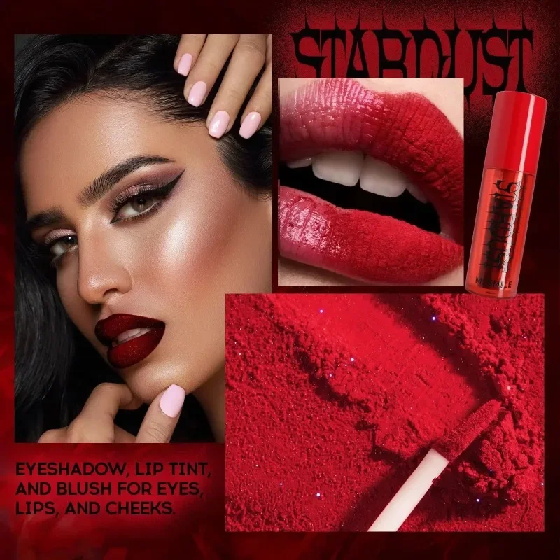 Новая матовая помада для Хэллоуина искусственная водостойкая Сексуальная серая