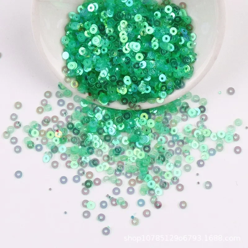 Круглые блестящие иллюзионные бусины из ПВХ 2 мм 3 4 аксессуары для одежды обуви и