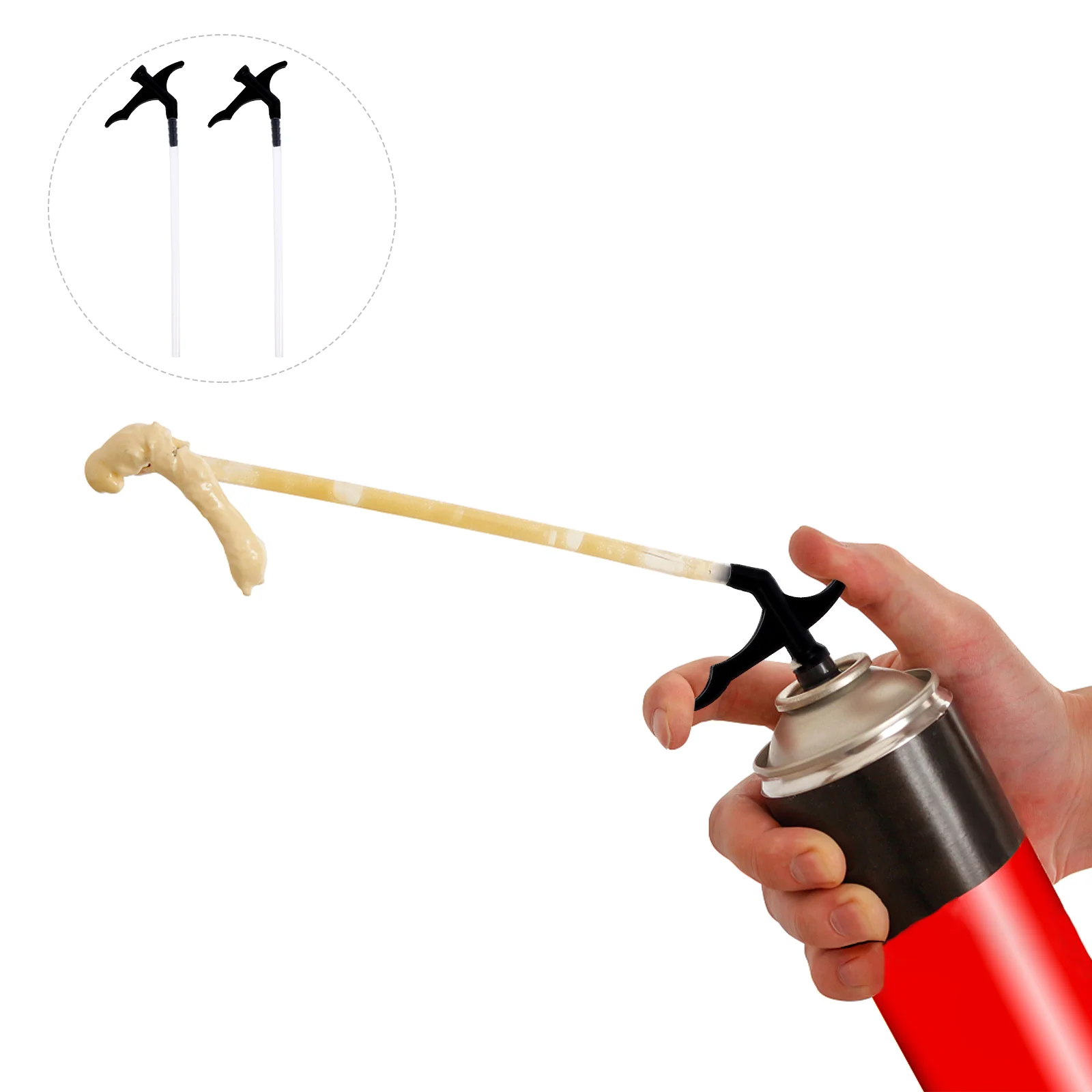 

30 Pcs Foam Tube Spray Foams Tubes DIY Polyurethane Caulk Nozzle Parts Cht Filling