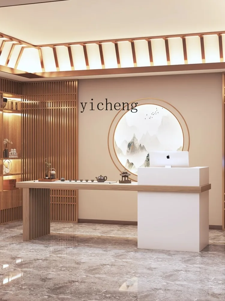 Касса Zk Xin в китайском стиле павильон для здоровья ретро-журнал yiti выполненный на