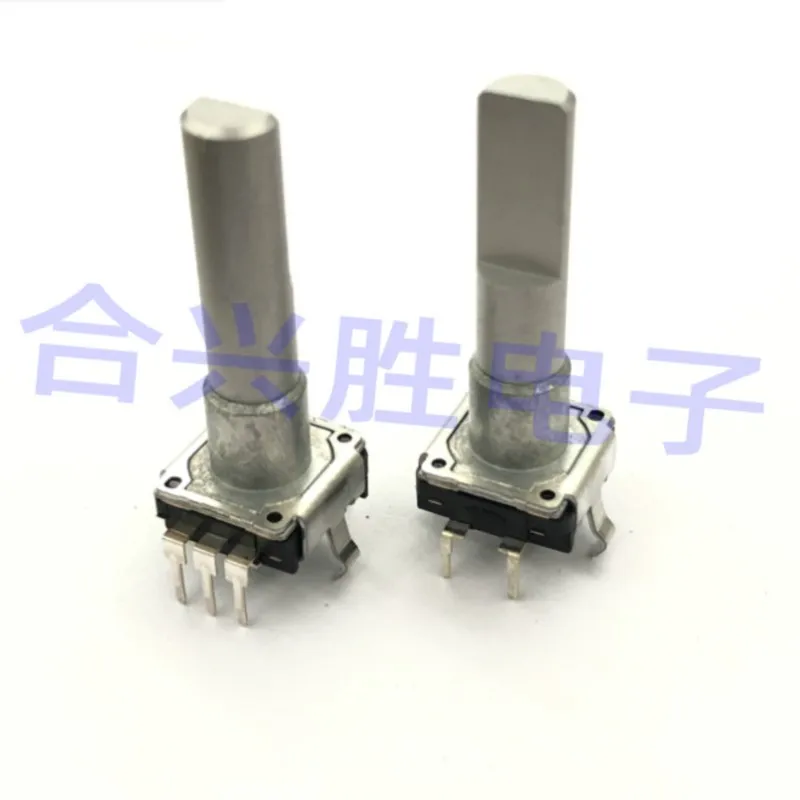 

1 шт. Потенциометр регулировки центральной консоли кодировщика кондиционера EC11 18 позиционирование 9 импульсный вал 26,5 мм без переключателя